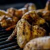 grilled meat on black grill