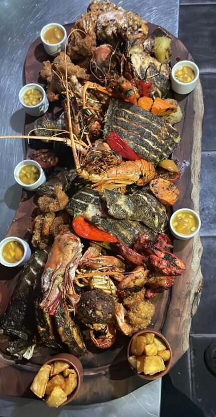 Seafood platter For 2, without lobster